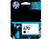 CARTUCHO HP 670 PRETO