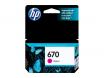 CARTUCHO HP 670 MAGENTA