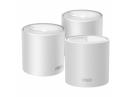 ROTEADOR TP-LINK DECO X10 WI-FI 6 DUAL BAND AX 1500 PAK 3