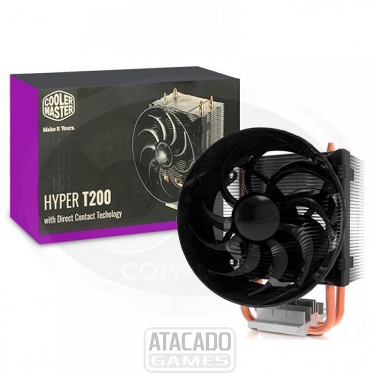 COOLER PARA PROCESSADOR COOLER MASTER HYPER T200 BR Informática